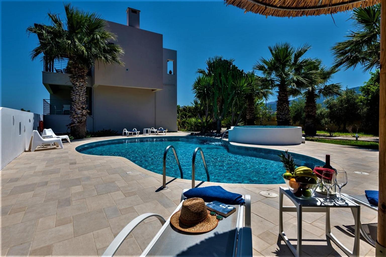 Xenos Villa 2 With A Private Pool,Near The Sea Tigaki Eksteriør billede