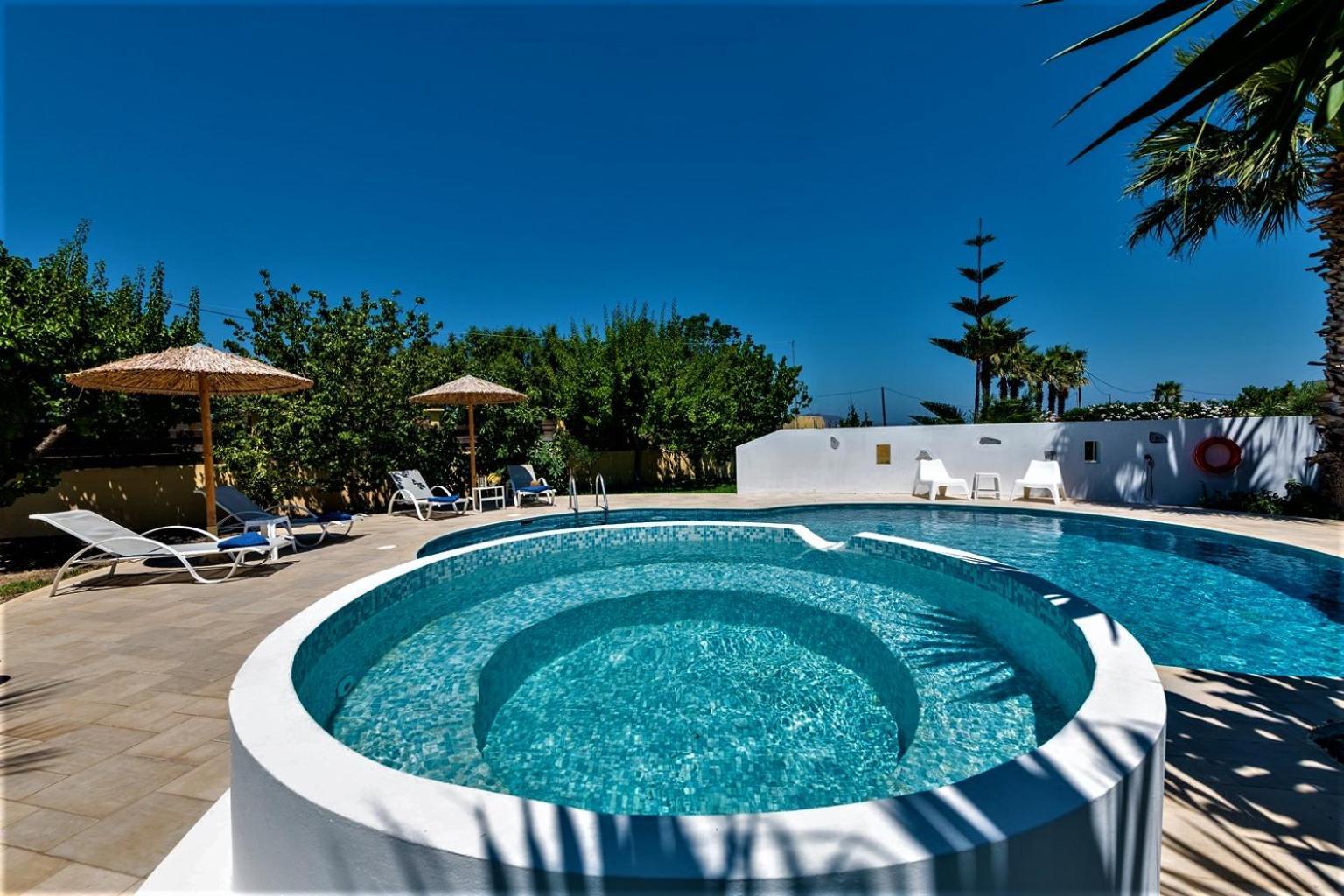 Xenos Villa 2 With A Private Pool,Near The Sea Tigaki Eksteriør billede