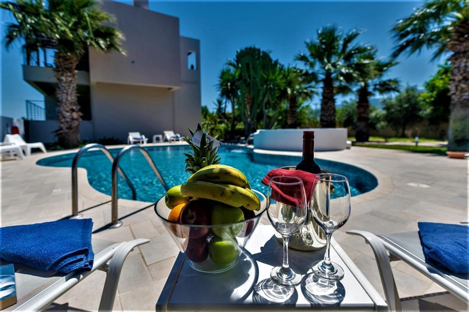 Xenos Villa 2 With A Private Pool,Near The Sea Tigaki Eksteriør billede
