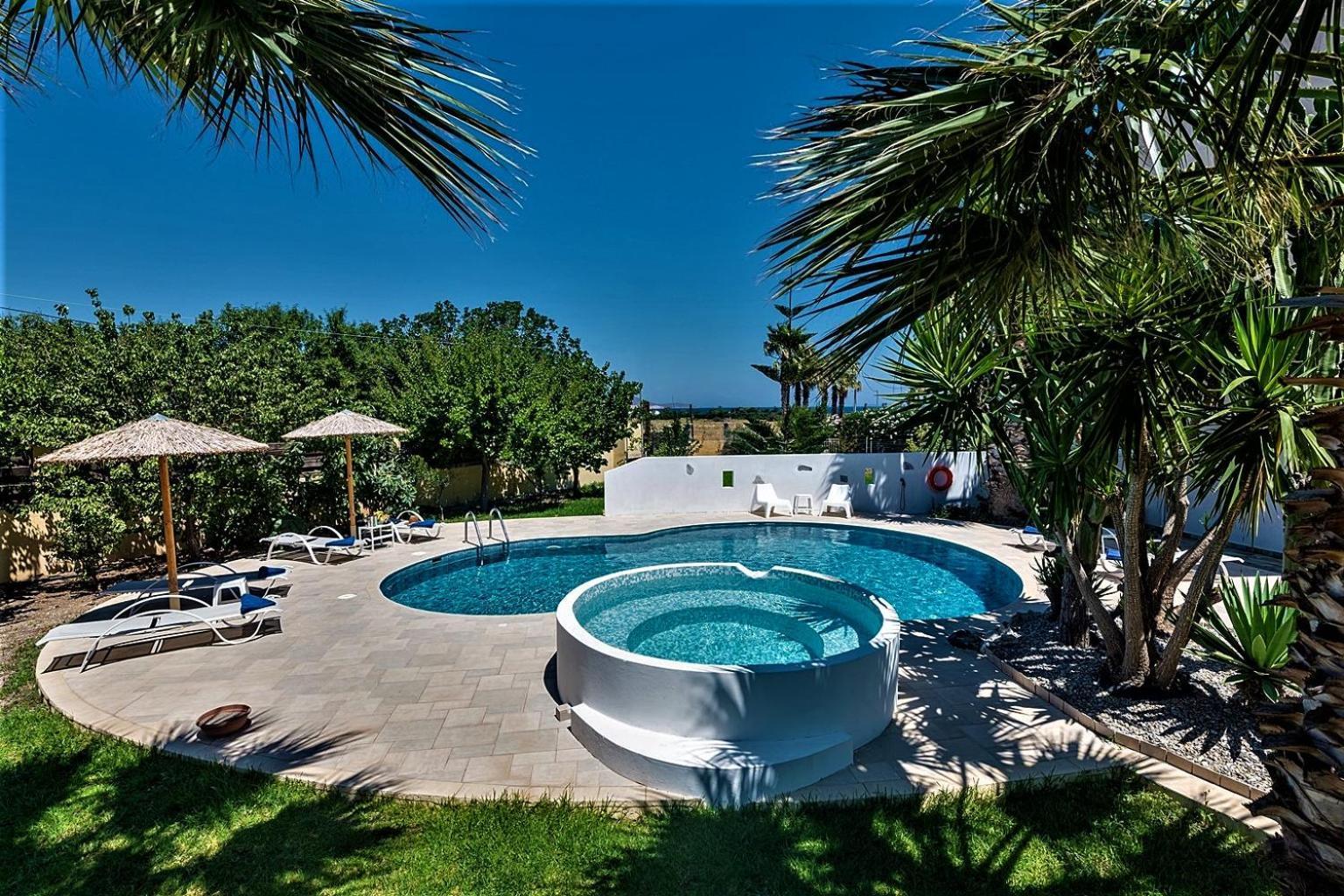Xenos Villa 2 With A Private Pool,Near The Sea Tigaki Eksteriør billede